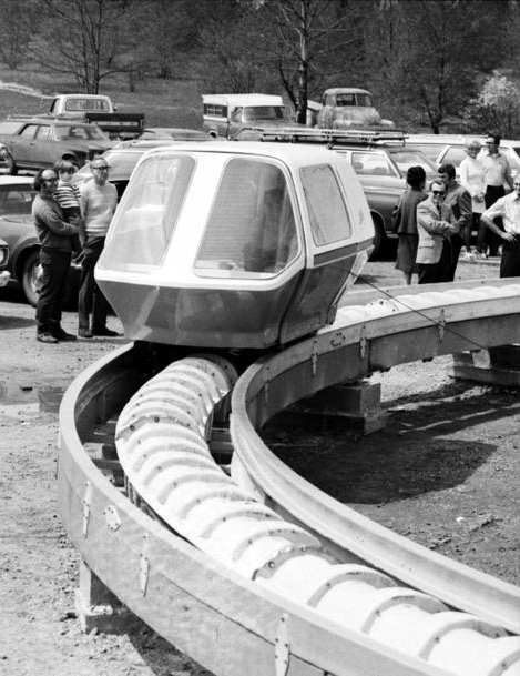 Linear Air Motors - This Looks Like Walled Lake Amuse Park - From Wayne State Photo Archives